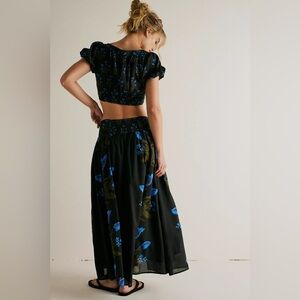 FREE PEOPLE Easy to Love Floral Skirt